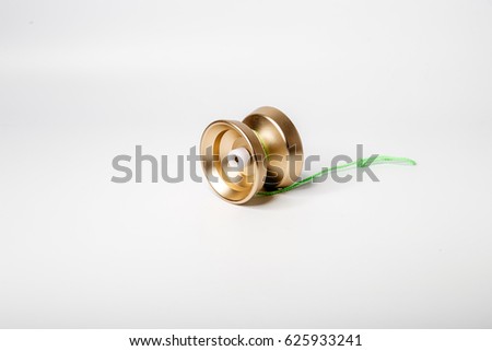 yo-yo toy isolated on white