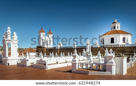 San Felipe Neri Monastery Terrace - Sucre, Bolivia