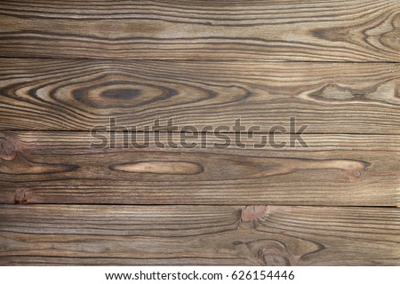 Texture brown wooden background. top view. Horizontal orientation