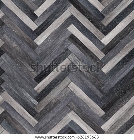 Seamless wood parquet texture (herringbone various)