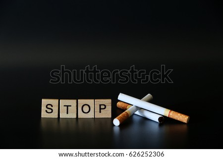 Concept World No Tobacco Day 