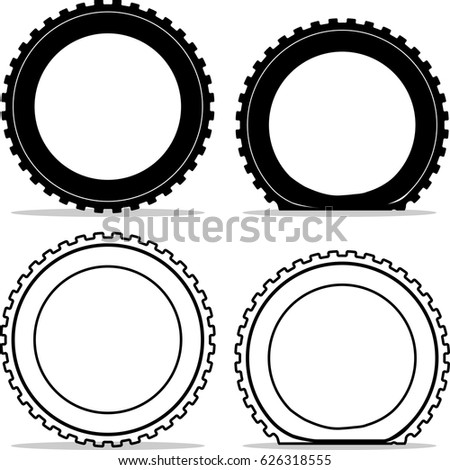 Tyre Repair Icon Vector Illustration
