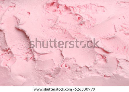 Tasty ice cream as background