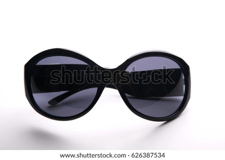 Cool sunglasses isolated on white background