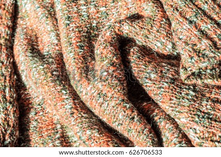 Texture, background, pattern. Warm winter wool sweater