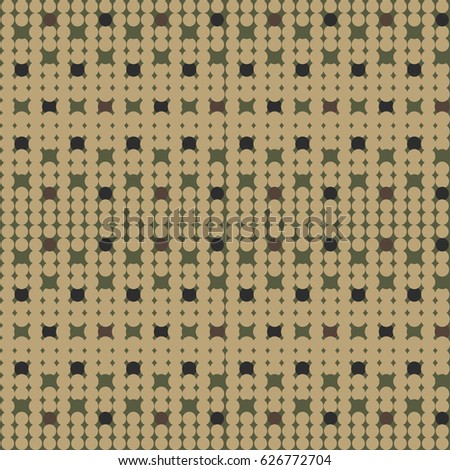 Halftone camo background. Vector dots texture retro. Abstract dotted background. Camouflage pattern