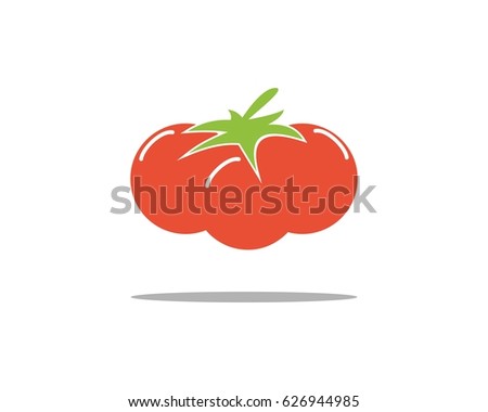 tomato icon vector illustration template