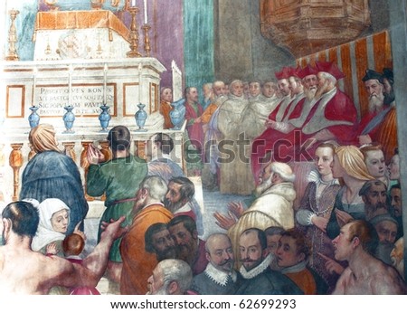 church of florence.mural