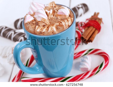 Hot Cocoa with Marshmallows. It's especially good for fall and winter days