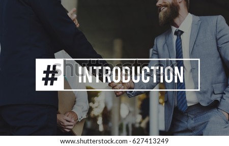 Introduction Opening Addition Establishment Word Royalty-Free Stock Photo #627413249