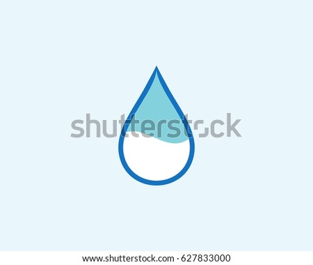 drop water icon vector illustration template