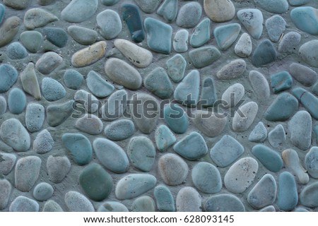 Close up rock pebbles texture surface