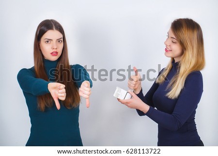 Closeup Of Woman Giving Up Smoking Cigarettes. Health Concept