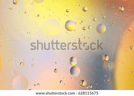 Beautiful colorful background of oil and water.