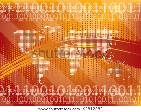 background abstract technology in vector