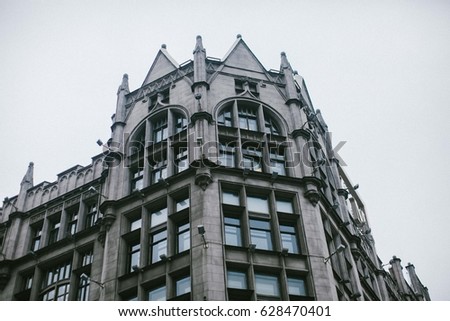 Photo of a beautiful building facade
