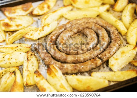  Pork Sausage and Potatoes