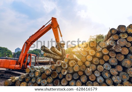 Wood processing factory Royalty-Free Stock Photo #628616579