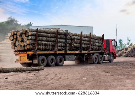 Wood processing factory Royalty-Free Stock Photo #628616834