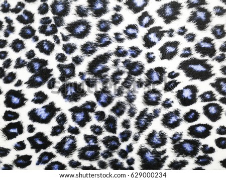 Texture of leopard fabric