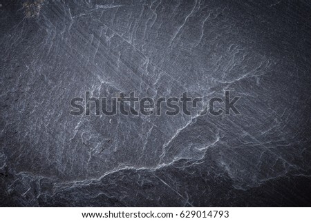 Dark gray slate texture, abstract natural background