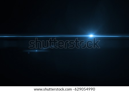 digital lens flare with bright light in black background used for texture and material Royalty-Free Stock Photo #629054990