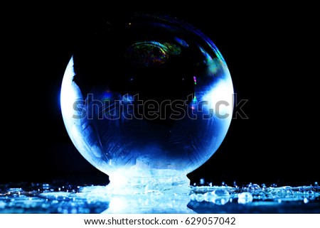 bubbles abstract transparent background texture