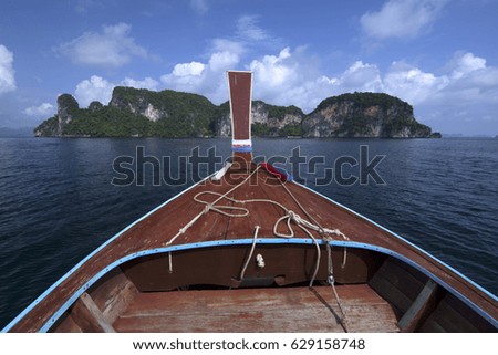 Hong Island in Andaman sea on Sounthren Thailand.   