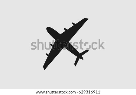 Vector airplane Icon