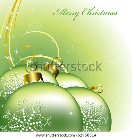 Christmas Background. Vector.