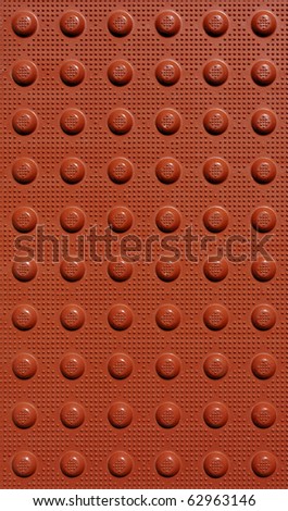 red braille background texture with dots