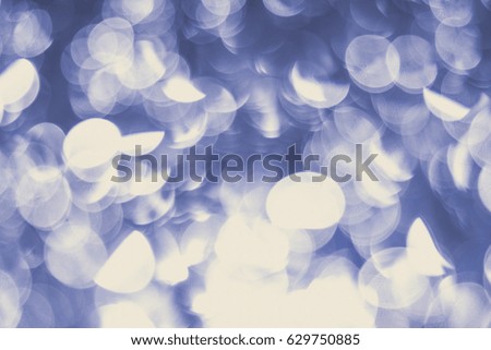 Concept of bokeh from water drops with purple color tone rain water drop.