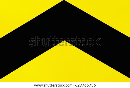 Warning lines / Danger yellow-black line background.
