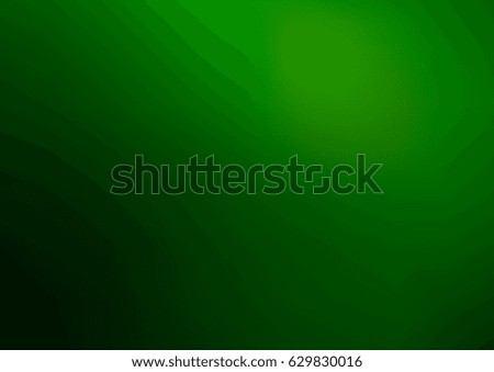 Light Green vector blurred and colored pattern. A completely new color illustration in a vague style. The completely new template can be used for your brand book.