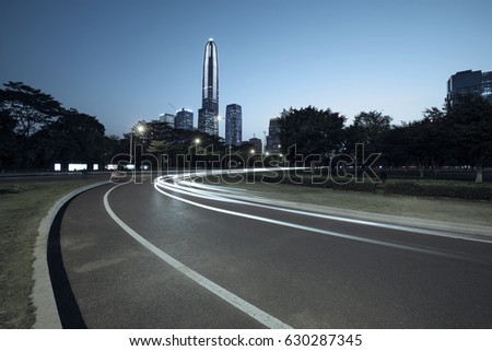 Urban Roads in the city