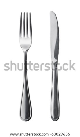 Fork and knife Royalty-Free Stock Photo #63029656