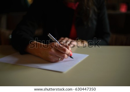 Signing of a contract