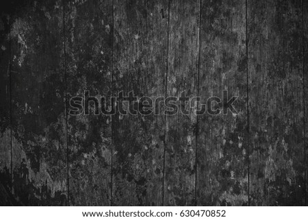 Rough textured black wooden photo background