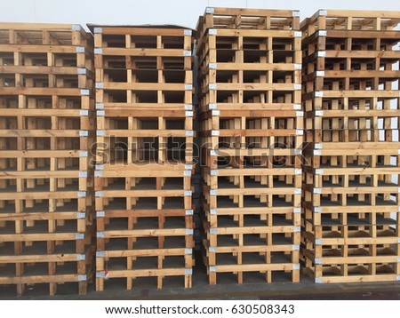 A pallet sometimes inaccurately called a skid (a skid has no bottom deck boards), is a flat transport that supports goods in a stable fashion while being lifted by a forklift, pallet jack, etc.