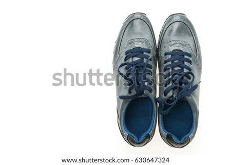 Men shoes isolated on white background