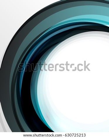 Abstract background, swirl wave line template. Vector layout template for your message or presentation wallpaper