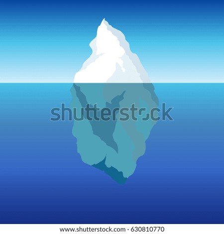 Iceberg background