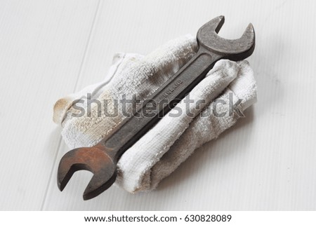 Wrench through the use for a long time.It's produced in England.Made of high quality steel. There is little rust occurs.