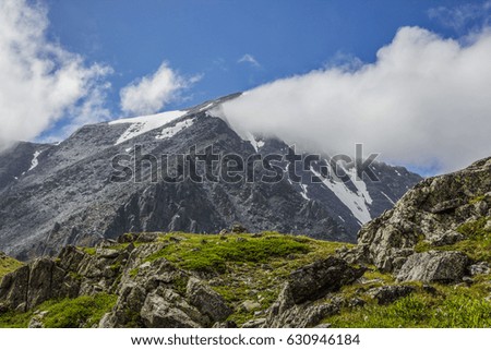 The mountains in the Altai Krai,Russia