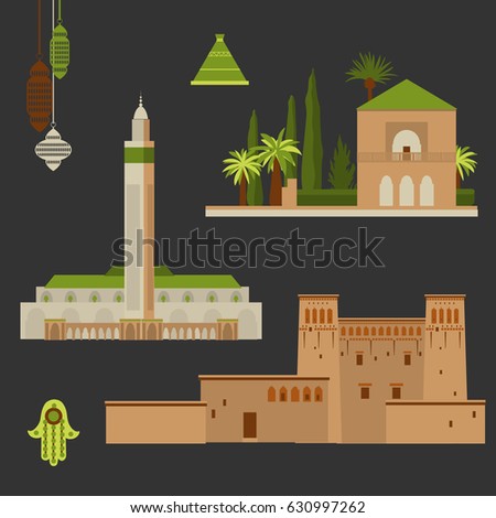 Morocco. .Vector illustration