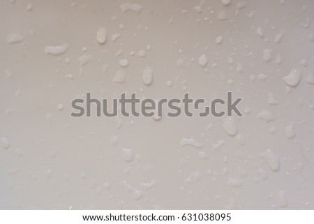 Water drops on glass for background and design