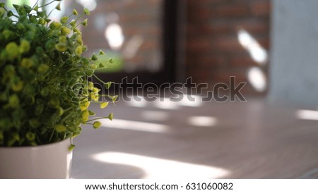 Stock Photo Artificial flowers bouquet in vase