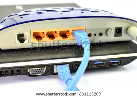 The Local area Network Line and Network Device and Notebook Computer 
