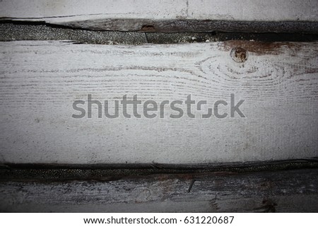 Wooden floors. Covered with lime. abandoned building. Photo for your design.