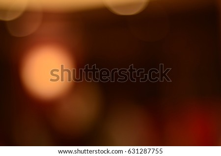 Circles of light bokeh abstract background